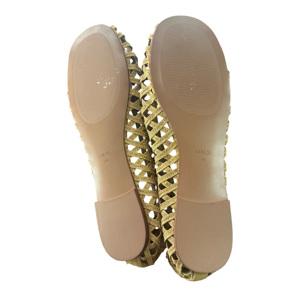 mango NATURAL FIBER BALLET FLATS - Picture 11 of 11